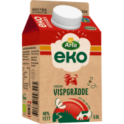 Vispgrädde 40% Ekologisk 5dl KRAV Arla Ko®.