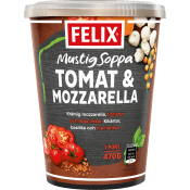 Soppa Tomato och Mozzarella 470g Felix.