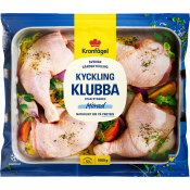 Kycklingklubba Fryst 1kg Kronfågel.