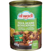 Favabönor foul libanesisk 400g Al Wadi.
