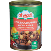 Favabönor med kikärter 400g Al Wadi.