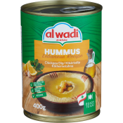 Hummus kikärtsdip 400g Al Wadi.