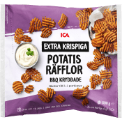 Krispiga potatisräfflor 600g ICA.