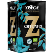Bryggkaffe Koffeinfri Ekologisk 450g Zoegas.