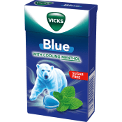 Vicks Blue Box Sugar Free 40 g.