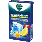 Vicks Lemon Box Sugar Free 40 g.