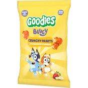 Barnsnacks Hearts Banana & strawberry 3år 30g Goodies.