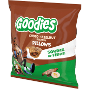 Barnsnacks Choco & hazelnut pillow 3år 20g Goodies.