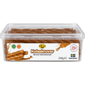 Godis Kolaskruvar 245g Hultén Försäljning.