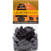 Lakritsbåtar 170g Svenska Karamellkompaniet.
