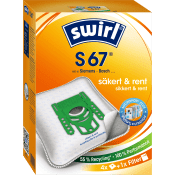 Dammsugarpåse S67 4-pack Swirl.