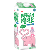Mellanmjölk Lite längre hållbarhet 1,5% 1,5l ICA.