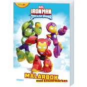 Målarbok Iron Man.