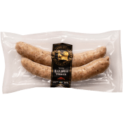 Kryddkorv Vit Rostbratwurst Bavaria Tyroler 94% Kötthalt 230g Hirschmans Charkuteri.