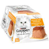 Kattmat REVELATIONS Mousse Pyramid kyckling 2-p 114g Gourmet.