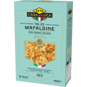 Pasta Mafaldine 400g Zeta.