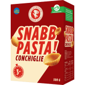 Snabbpasta Conchiglie 500g Kungsörnen.