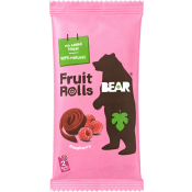 Fruktrullar Hallon 2-p 20g Bear.