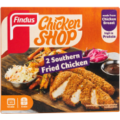 Kyckling Panerad Southern Fried 2-p 180g Findus.