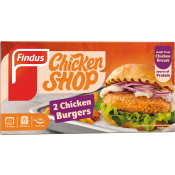 Panerad Kyckling Chicken Burgers 2-p 227g Findus.