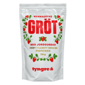 Mannagrynsgröt Med Jordgubbar 750g Tyngre.