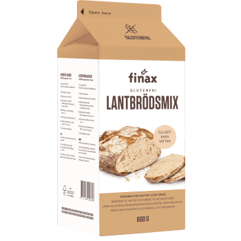 Lantbrödsmix Glutenfri 600g Finax.