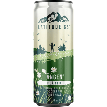 Energidryck Ängen-Fläder 33cl Latitude 65.