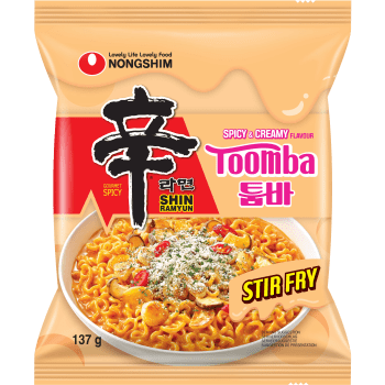 Snabbnudlar Toomba Stir Fry 137g Nongshim.