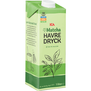 Havredryck Matcha 1l ICA.