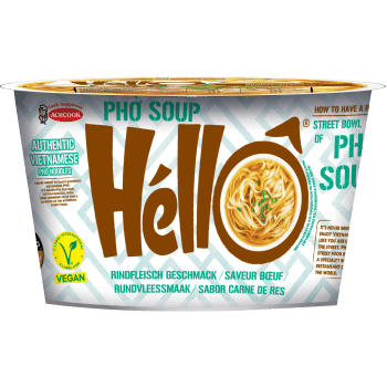 Hello Nudelsoppa Pho nötköttssmak 70g Acecook.