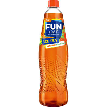 Lightdryck Ice Tea Mango mania Sockerfri 1l Fun Light.