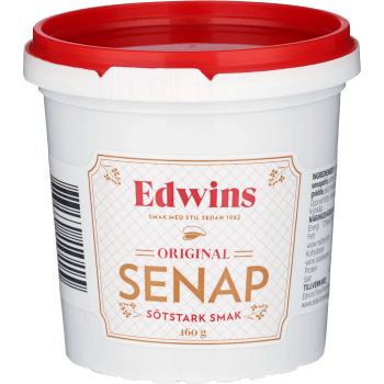 Senap Original 160g Edvins.