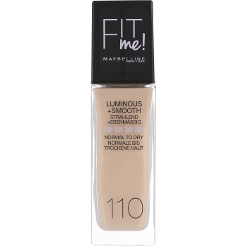 Foundation Fit Me Luminous + Smooth Porcelain 110 30ml Maybelline.