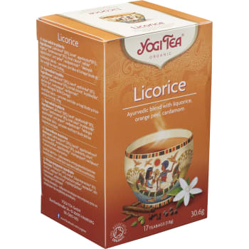 Te Liquorice Egyptian spice 17-p KRAV Yogi Tea.