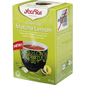 Grönt Te Matcha Lemon KRAV 17-p Yogi Tea.