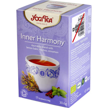 Te Inner Harmony Ekologisk 17-p Yogi Tea.