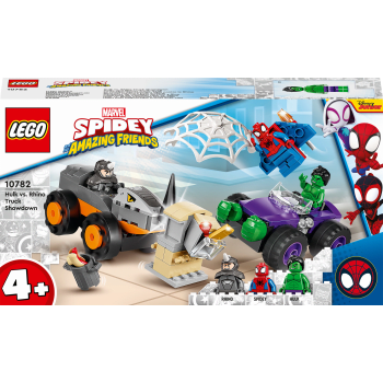 LEGO Marvel Hulk mot Rhino truckstrid 10782.