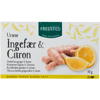Ginger & Lemon Örtte Fredsted.