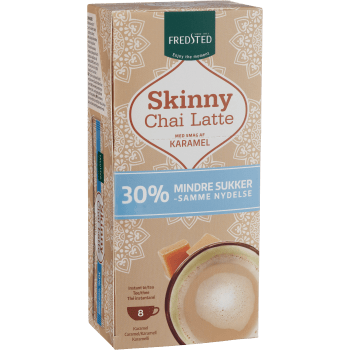 Chai Latte Skinny Karamel 8-p Fredsted.