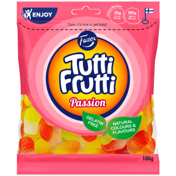 Tutti Frutti Passion 180g Fazer.
