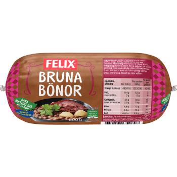 Bruna bönor 500g Felix.