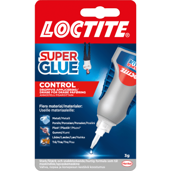 Lim Super Glue Control 3g Loctite.