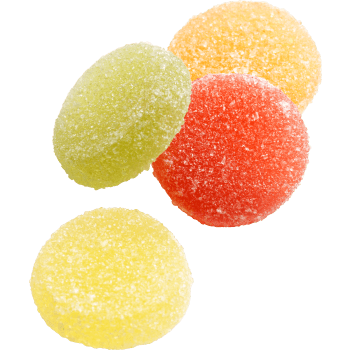Syrlingar Godis ca 2,4kg Haribo.