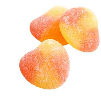 Godis Persikor ca 3kg Haribo.