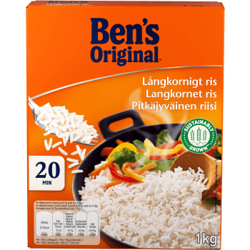 Ris Långkornigt 1kg Ben´s Original.