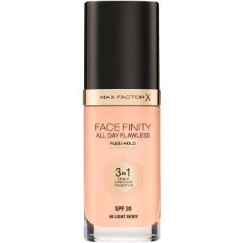 Foundation All day flawless 40 Light Ivory 30ml Isadora.