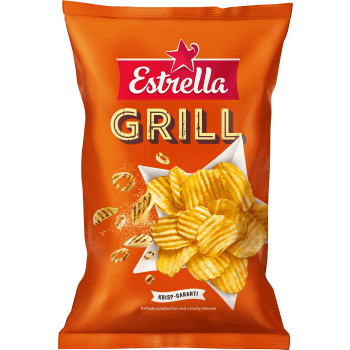 Grillchips liten påse 40g Estrella.
