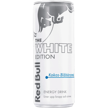 Energidryck White edition Kokos & blåbär 250ml Red Bull.