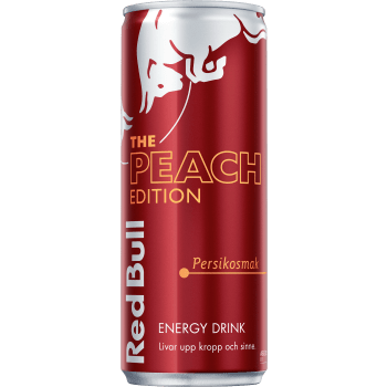 Energidryck Persika Edition 25cl Red Bull.