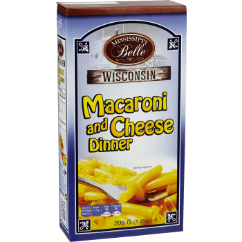 Pasta Macaroni & Cheese 206g Mississippi Belle.